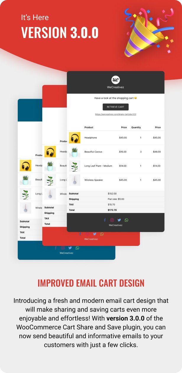 WooCommerce Cart Share and Save