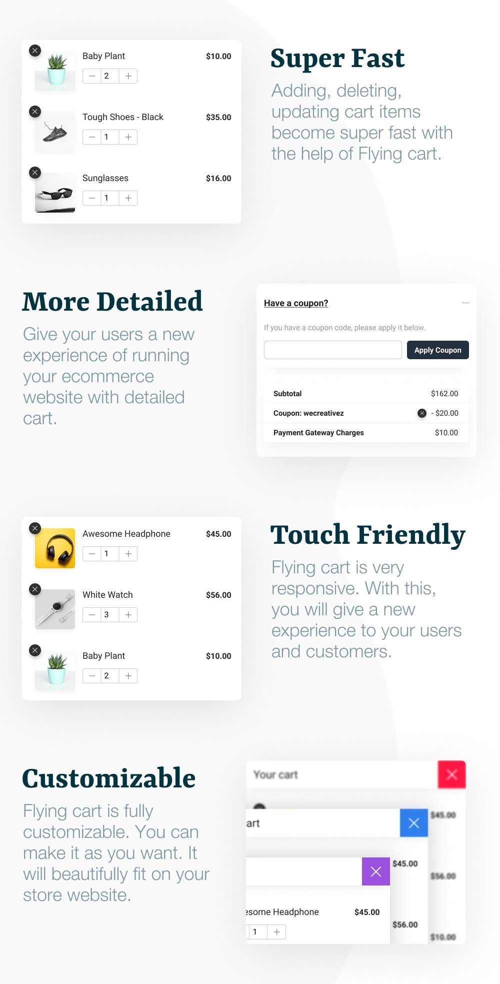 WooCommerce Flying Cart