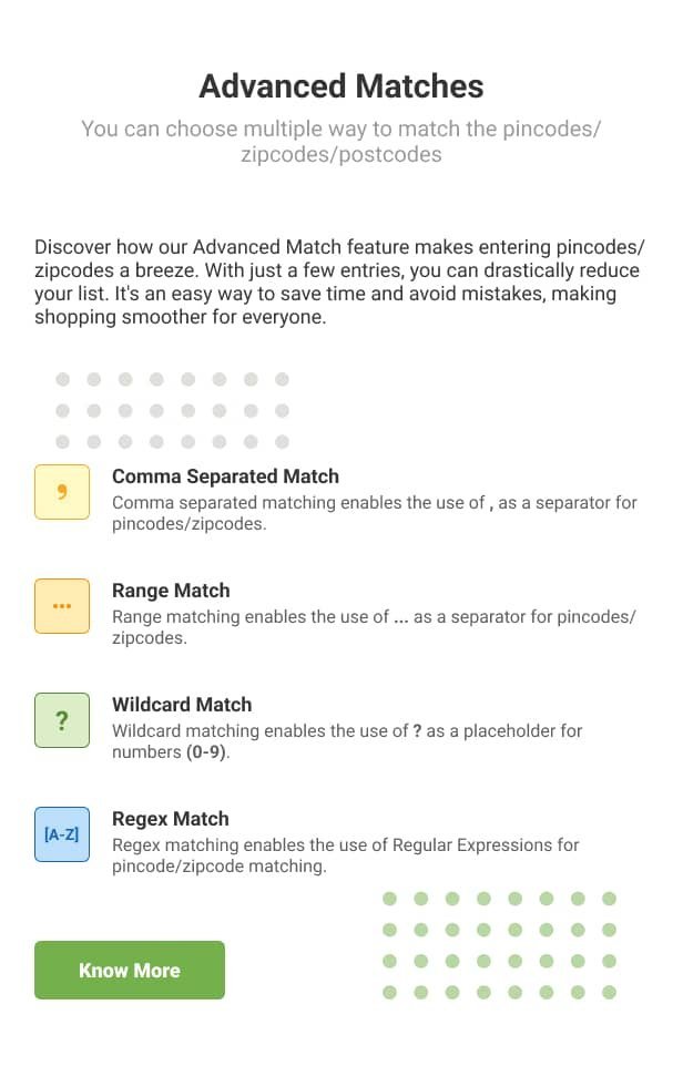 WooCommerce Pincode/ Zipcode Checker
