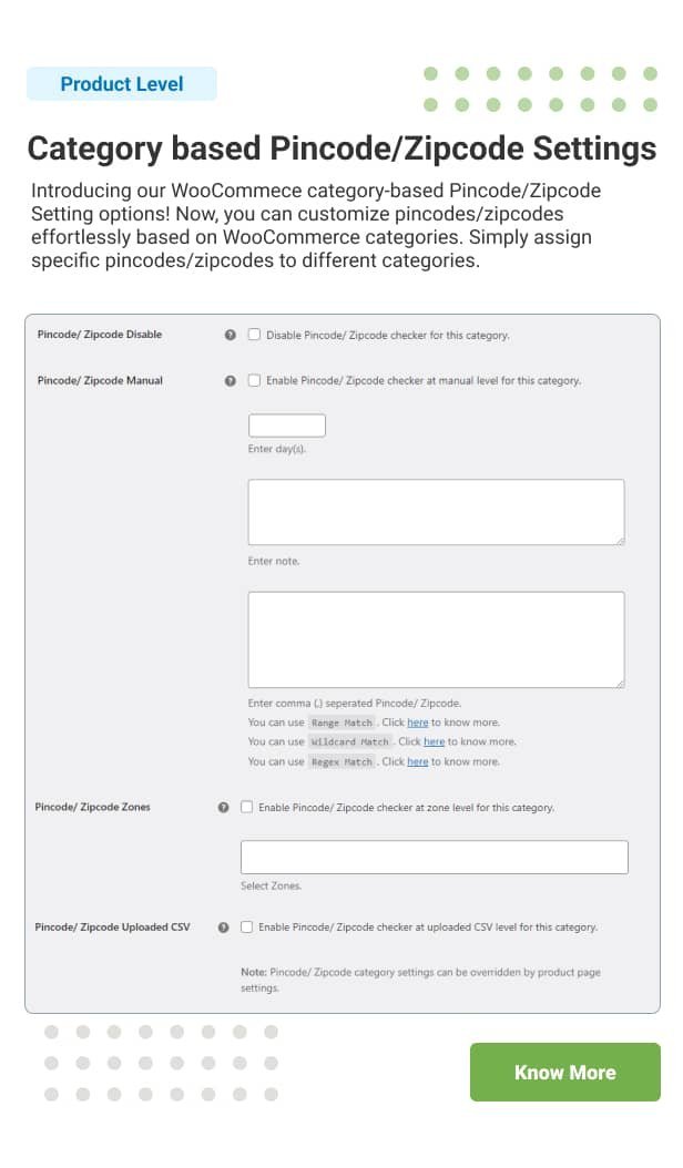 WooCommerce Pincode/ Zipcode Checker
