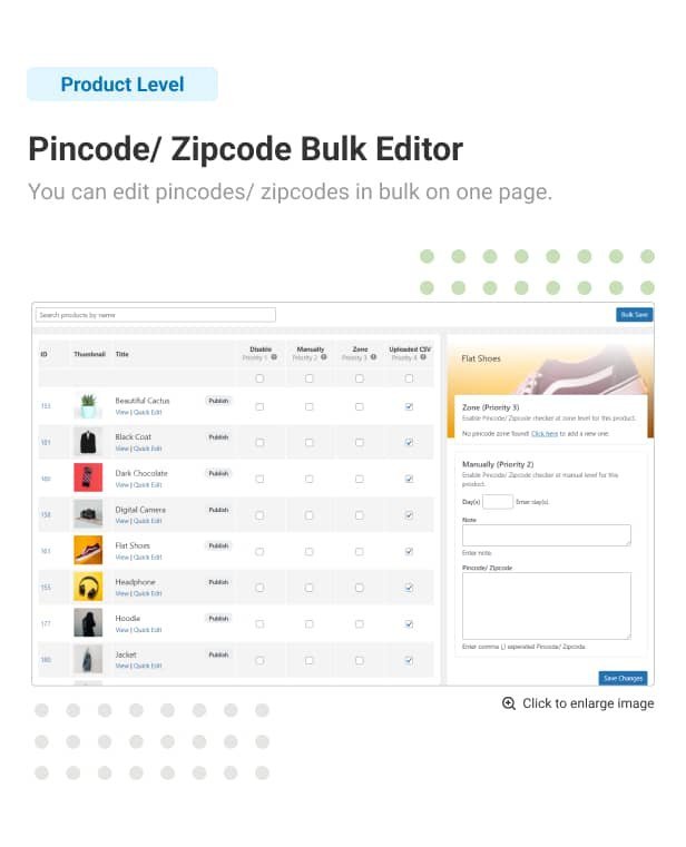WooCommerce Pincode/ Zipcode Checker