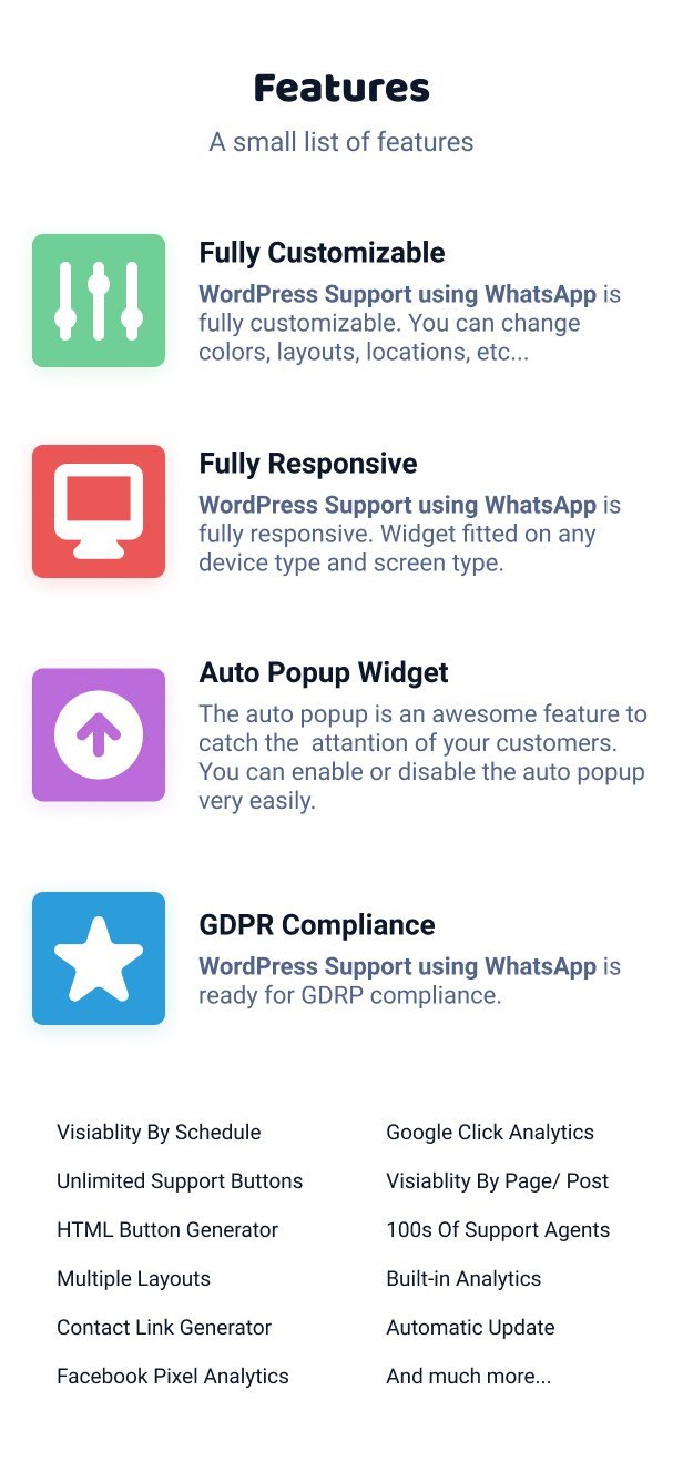WordPress Support Using WhatsApp
